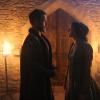 THE BASTARD EXECUTIONER - "Pilot" Episode 101/102 (Airs Tuesday, September 15, 10:00 pm/ep) Pictured: (L-R) Stephen Moyer as Milus Corbett, Flora Spencer-Longhurst as Baroness Lowry "Love" Ventris. CR: Ollie Upton/FX