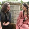 THE BASTARD EXECUTIONER - "Piss Profit/Proffidwyr Troeth" Episode 105 (Airs Tuesday, October 6, 10:00 pm/ep) Pictured: (l-r) Lee Jones as Wilkin Brattle, Flora Spencer-Longhurst as Baroness Lady Love Ventris. CR: Ollie Upton/FX