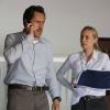 THE BRIDGE - "Old Friends" - Episode 10 (Airs, Wednesday, September 11, 10:00 pm e/p) Pictured: (L-R) Demian Bichir as Marco Ruiz, Diane Kruger as Sonya Cross. CR: Byron Cohen/FX Network