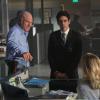 THE BRIDGE - "Eye of the Deep" - Episode 5 (Airs, Wednesday, August 6, 10:00 pm e/p) Pictured: (L-R) Ted Levine as Lt. Hank Wade, Manuel Uriza as Abelardo Pintauro, Diane Kruger as Sonya Cross. CR: Byron Cohen/FX Network
