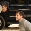 THE BRIDGE - "Quetzalcoatl" - Episode 12 (Airs; Wednesday; September 24; 10:00 pm e/p) Pictured: (L-R) Ramon Franco as Fausto Galvan, Demian Bichir as Marco Ruiz. CR: Byron Cohen/FX Network