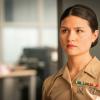 THE CODE will have a special premiere on Tuesday, April 9 (9:00-10:00 PM, ET/PT) before it moves into its regular Monday time period on April 15 (9:00-10:00 PM, ET/PT), after MAGNUM P.I. completes its season order. THE CODE is a drama about the military\'s brightest minds who take on our country\'s toughest legal challenges, inside the courtroom and out, in the only law office in the world where every attorney is trained as a prosecutor, a defense lawyer, an investigator - and a Marine. Pictured  Phillipa Soo as Lieutenant Harper Li   Photo: Mark Schafer/CBSÃÂ©2018 CBS Broadcasting, Inc. All Rights Reserved