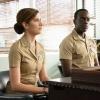 THE CODE will have a special premiere on Tuesday, April 9 (9:00-10:00 PM, ET/PT) before it moves into its regular Monday time period on April 15 (9:00-10:00 PM, ET/PT), after MAGNUM P.I. completes its season order. THE CODE is a drama about the military\'s brightest minds who take on our country\'s toughest legal challenges, inside the courtroom and out, in the only law office in the world where every attorney is trained as a prosecutor, a defense lawyer, an investigator - and a Marine. Pictured (L-R) Anna Wood as Captain Maya Dobbins and  Ato Essandoh as Major Trey Ferry  Photo: Mark Schafer/CBS ÃÂ©2018 CBS Broadcasting, Inc. All Rights Reserved