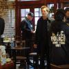 THE FOLLOWING: Agent Mike Weston (Shawn Ashmore, R) and Ryan Hardy (Kevin Bacon, L) arrive  at a crime scene in the &quot;Freedom&quot; episode of THE FOLLOWING airing Monday, March 31 (9:00-10:00 PM ET/PT) on FOX. &#xa9;2014 Fox Broadcasting Co. CR: Sarah Shatz/FOX