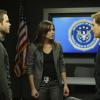 THE FOLLOWING:Mike (Shawn Ashmore, L), Max Hardy (Jessica Stroup, C) and Ryan Hardy (Kevin Bacon, R) have a discussion in the "Boxed In" episode of THE FOLLOWING airing Monday, March 9 (9:00-10:00 PM ET/PT) on FOX. ©2015 Fox Broadcasting Co. CR: Giovanni Rufino/FOX