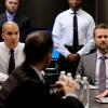 THE GIFTED:  L-R: Coby Bell and guest star XXX in the "eXtreme measures" episode of THE GIFTED airing Monday, Nov. 13 (9:00-10:00 PM ET/PT) on FOX.  ©2017 Fox Broadcasting Co.  Cr:  Eliza Morse/FOX