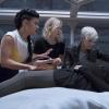 THE GIFTED: L-R: Reeva Payge (Grace Byers, R), Esme Frost (Skyler Samuels), Andy Strucker (Percy Hynes White) and Polaris/Lorna Dane (Emma Dumont) in the "eMergence" season two premiere episode of THE GIFTED airing Tuesday, Sept. 25 (8:00-9:00 PM ET/PT) on FOX. ©2018 Fox Broadcasting Co. Cr: Steve Dietl/FOX