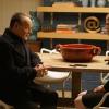 "Not So Grand Jury" Ep 107-- Episodic coverage of THE GOOD FIGHT. Pictured (l-r): Paul Guilfoyle as Henry Rindell, Rose Leslie as Maia Rindell. Photo Cr: Patrick Harbron/CBS ÃÂ©2017 CBS Interactive, Inc. All Rights Reserved