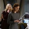 "Reddick v Boseman" Ep 108-- Episodic coverage of THE GOOD FIGHT. Pictured (l-r): Helene Yorke as Amy Breslin, Rose Leslie as Maia Rindell. Photo Cr: Patrick Harbron/CBS ÃÂ©2017 CBS Interactive, Inc. All Rights Reserved