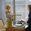 Pilot -- Episodic coverage of THE GOOD FIGHT. Pictured: Christine Baranski as Diane Lockhart, Rose Leslie as Maia Rindell. Photo: Patrick Harbron/CBS ÃÂ©2016 CBS Interactive, Inc. All Rights Reserved