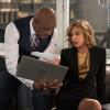 "Day 422" -- Episode 203 -- Pictured (l-r): Delroy Lindo as Adrian Boseman; Christine Lahti as Andrea Stevens of the CBS All Access series THE GOOD FIGHT. Photo Cr: Elizabeth Fisher/CBS ÃÂ©2017 CBS Interactive, Inc. All Rights Reserved.