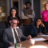 "Day 436" -- Episode 205 -- Pictured (l-r): Peter Scolari as Greg Skelts; Sarah Steele as Marissa Gold; Nyambi Nyambi as Jay Dipersia; Audra McDonald as Liz Reddick-Lawrence; Christine Baranski as Diane Lockhart of the CBS All Access series THE GOOD FIGHT. Photo Cr: Elizabeth Fisher/CBS ÃÂ©2017 CBS Interactive, Inc. All Rights Reserved.