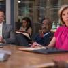 "Day 436" -- Episode 205 -- Pictured (l-r): Peter Scolari as Greg Skelts; Delroy Lindo as Adrian Boseman of the CBS All Access series THE GOOD FIGHT. Photo Cr: Elizabeth Fisher/CBS ÃÂ©2017 CBS Interactive, Inc. All Rights Reserved.