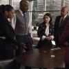 "Day 450" -- Episode 207 -- Pictured (l-r): Audra McDonald as Liz Reddick-Lawrence; Delroy Lindo as Adrian Boseman; Sarah Steele as Marissa Gold; Michael Boatman as Julius Cain of the CBS All Access series THE GOOD FIGHT.  Photo Cr: Patrick Harbron/CBS ÃÂ©2018 CBS Interactive, Inc. All Rights Reserved.
