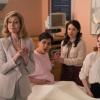 "Day 492" -- Episode 213 -- Pictured (l-r): Judith Light as Deirdre Quinn; Cush Jumbo as Lucca Quinn; Sarah Steele as Marissa Gold; Rose Leslie as Maia Rindell of the CBS All Access series THE GOOD FIGHT. Photo Cr: Elizabeth Fisher/CBS ÃÂ©2018 CBS Interactive, Inc. All Rights Reserved.