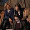 "The One where Diane Joins the Resistance" -- Episode 303 -- Pictured (l-r): Christine Baranski as Diane Lockhart; Kate Shindle as Rachelle Max; Katie Finneran as Valerie Peyser; Lauren Patten as Polly Dean of the CBS All Access series THE GOOD FIGHT. Photo Cr: Patrick Harbron/CBS ÃÂ©2018 CBS Interactive, Inc. All Rights Reserved.