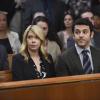 GRINDER: L-R: Mary Elizabeth Ellis and Fred Savage in the "Full Circle" season finale episode of THE GRINDER airing Tuesday, May 10 (9:30-10:00 PM ET/PT) on FOX.  ©2016 Fox Broadcasting Co.  Cr: Ray Mickshaw