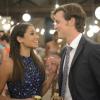 COOPER BARRETT’S GUIDE TO SURVIVING LIFE : L-R: Meaghan Rath as Kelly and Jack Cutmore-Scott in the "How to Survive Being a Plus One" episode of COOPER BARRETT’S GUIDE TO SURVIVING LIFE airing Sunday, Jan. 17 (8:30-9:00 PM ET/PT) on FOX. CR: FOX. © 2015 FOX Broadcasting Co.