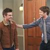 "Love, McCarthys Style" -- Pictured: Drew Tarver as Ben and Tyler Ritter as Ronny. After meeting his boyfriend\'s very affectionate family, Ronny tries to encourage his own family to share their feelings with one another. Also, Ronny makes a surprise video for Marjorie and Arthur when they celebrate their 35 wedding anniversary, on THE MCCARTHYS, Thursday, Nov. 6 (9:30-10:00 PM, ET/PT) on the CBS Television Network. Photo: Patrick McElhenney/CBS ÃÂ©2014 CBS Broadcasting, Inc. All Rights Reserved.