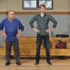"The Good Coach" -- Pictured: Jack McGee as Arthur and Tyler Ritter as Ronny. Marjorie becomes jealous when she fears Ronny has a boyfriend. Meanwhile, upset that their dad chose Ronny to be his assistant coach, Sean and Gerard start applying for other coaching jobs. on THE MCCARTHYS, Thursday, Nov. 13 (9:30-10:00 PM, ET/PT) on the CBS Television Network. Photo: Eric McCandless/CBS ÃÂ©2014 CBS Broadcasting, Inc. All Rights Reserved.