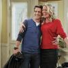 "Thanks A Lot, Ronny" -- Pictured: Joey McIntyre as Gerald and Jessica St. Clair as Katrina. During Thanksgiving dinner, the McCarthy family works together to manipulate Gerard into breaking up with his offensive girlfriend, on THE McCARTHYS, Thursday, Nov. 27 (9:30-10:00 PM, ET/PT) on the CBS Television Network. Jessica St. Clair guest stars as Gerard\'s girlfriend, Katrina. Photo: Sonja Flemming/CBS ÃÂ©2014 CBS Broadcasting, Inc. All Rights Reserved.