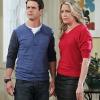 "Thanks A Lot, Ronny" -- Pictured: Joey McIntyre as Gerald and Jessica St. Clair as Katrina. During Thanksgiving dinner, the McCarthy family works together to manipulate Gerard into breaking up with his offensive girlfriend, on THE McCARTHYS, Thursday, Nov. 27 (9:30-10:00 PM, ET/PT) on the CBS Television Network. Jessica St. Clair guest stars as Gerard\'s girlfriend, Katrina. Photo: Sonja Flemming/CBS ÃÂ©2014 CBS Broadcasting, Inc. All Rights Reserved.