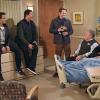 "Arthur and Marjorie\'s Night Apart" -- Pictured: Joey McIntyre as Gerald, Jimmy Dunn as Sean, Tyler Ritter as Ronny, Jack McGee as Arthur, Kelen Coleman as Jackie and Laurie Metcalf as Marjorie. When Marjorie learns she needs to spend the night in the hospital, she fixes Arthur a care package with instructions on how to perform basic life skills, on THE MCCARTHYS, Thursday, Dec. 11 (9:30-10:00 PM, ET/PT) on the CBS Television Network. Photo: Screen Grab/CBS ÃÂ©2014 CBS Broadcasting, Inc. All Rights Reserved.