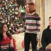 "Red Sox Swap" -- Pictured: Kelen Coleman as Jackie, Alyson Hannigan as Pam and Jimmy Dunn as Sean. When Pam, the McCarthys\' upstairs tenant, is heartbroken over a recent breakup, Marjorie invites her to celebrate Christmas with the family and watch them play their extremely competitive annual gift exchange game, on THE MCCARTHYS, Thursday, Dec. 18 (9:30-10:00 PM, ET/PT) on the CBS Television Network. Alyson Hannigan guest stars as Pam, and Gilles Marini guest stars as Maurice. Photo Credit: Adam Taylor/Sony Pictures Television ÃÂ© 2014 Sony Pictures Television.