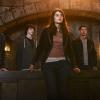 The Messengers -- "Why We Fight" -- Image Number: MES110A_0429-- Pictured (L-R): Jessika Van as Koa, Joel Courtney as Peter, Sofia Black-D\'Elia as Erin, JD Pardo as Raul and Shantel VanSanten as Vera -- Photo: Ursula Coyote/The CW -- ÃÂ© 2015 The CW Network, LLC. All rights reserved.