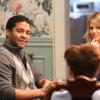 THE MICK: L-R: Guest star Bert Belasco and Kaitlin Olson in the “The Baggage” episode of THE MICK airing Tuesday, Feb. 14 (8:31-9:01 ET/PT) on FOX. ©2017 Fox Broadcasting Co. CR: FOX