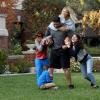 THE MICK: L-R: Thomas Barbusca, Jack Stanton, guest star Bert Belasco, Kaitlin Olson and Sofia Black-D'Elia in the “The Baggage” episode of THE MICK airing Tuesday, Feb. 14 (8:31-9:01 ET/PT) on FOX. ©2017 Fox Broadcasting Co. CR: FOX