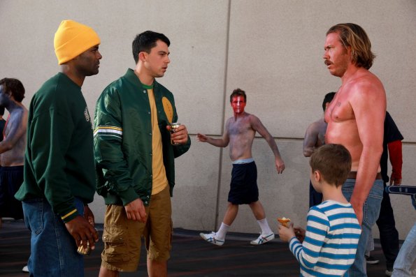 THE MICK: Scott MacArthur (second from R) and Jack Stanton (R) in the "The Implant" episode of THE MICK airing Tuesday, April 25 (8:31-9:00 ET/PT) on FOX. ©2017 Fox Broadcasting Co. CR: Jordin Althaus/FOX