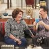 "Movin\' Out (Carol\'s Song)" - Pictured: Margo Martindale as Carol Miller and Sean Hayes as Kip Withers. Carol plans to move out of Nathan\'s apartment, which creates a race between Nathan and Debbie to find her a place that is the farthest away from each of them, on the second season premiere of THE MILLERS, Monday, Oct. 20 (8:31-9:00 PM, ET/PT) on the CBS Television Network. Photo: Adam Taylor/CBS ÃÂ©2014 CBS Broadcasting, Inc. All Rights Reserved.