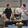 "You Are the Wind Beneath My Wings, Man" -- Pictured: Will Arnett as Nathan Miller and Sean Hayes as Kip Withers. When Ray points out that Nathan has a history of being the worst wingman ever, Nathan embarks on a mission to be a better friend by becoming less self-involved. Also, Debbie and Adam disagree over what\'s best for their family\'s livelihood, on THE MILLERS, Monday, Nov. 10 (8:30-9:00 PM, ET/PT), on the CBS Television Network. Photo: Sonja Flemming/CBS ÃÂ©2014 CBS Broadcasting, Inc. All Rights Reserved.