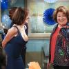 "Diggin\' Up Bones" -- Pictured: Molly Shannon as Miss Pam and Margo Martindale as Carol Miller. In an attempt to get Carol to be more daring, Kip encourages her to confront her old Central Elementary School work nemesis at the woman\'s retirement party but when his plan backfires, he has to turn to Nathan and Debbie for help, on THE MILLERS, Monday, November 17, 2014 (8:31-9:00 PM, ET/PT), on the CBS Television Network. Molly Shannon guest stars as Miss Pam, Carol\'s former work rival. Photo: Robert Voets/CBS ÃÂ©2014 CBS Broadcasting, Inc. All Rights Reserved.