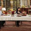 "Papa Was a Rolling Bone" -- Pictured: Sean Hayes as Kip Withers, Teruko Nakajima, and Margo Martindale as Carol Miller. The Millers decide to spend Thanksgiving apart for the first time ever, but they rethink the new family tradition when each of their individual Turkey Day plans hit snags, on THE MILLERS, Monday, November 24, 2014 (8:31-9:00 PM, ET/PT), on the CBS Television Network. Photo: Cliff Lipson/CBS ÃÂ©2014 CBS Broadcasting, Inc. All Rights Reserved.