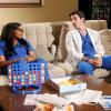 THE MINDY PROJECT:  Danny (Chris Messina, R) and Mindy (Mindy Kaling, L) watch a romantic comedy together  in the new comedy THE MINDY PROJECT premiering this fall on FOX. &#xa9;2012 Fox Broadcasting Co.  Cr: Beth Dubber/FOX