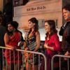 THE MINDY PROJECT:  Shauna (Amanda Setton, C) takes Mindy (Mindy Kaling, L), Betsy (Zoe Jarman, second from R) and Morgan (Ike Barinholtz, R) to the hottest nightclub in town in the &quot;In the Club&quot; episode of THE MINDY PROJECT airing Tuesday, Oct. 9 (9:30-10:00 PM ET/PT) on FOX. &#xa9;2012 Fox Broadcasting Co. Cr: Beth Dubber/FOX