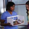 THE MINDY PROJECT: Mindy (Mindy Kaling, L) shows Betsy (Zoe Jarman, R) her plans for a prenatal patient resource center in the &quot;Two to One&quot; episode of THE MINDY PROJECT airing Tuesday, Nov. 13 (9:30-10:00 PM ET/PT) on FOX. &#xa9;2012 Fox Broadcasting Co. Cr: Jordin Althaus/FOX