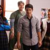 THE MINDY PROJECT: The office watches Danny (Chris Messina, C) compete in a pull-up contest in the &quot;Danny's Friend&quot; episode of THE MINDY PROJECT airing Tuesday, March 19 (9:30-10:00 PM ET/PT) on FOX. Also pictured L-R: Mindy Kaling, Ike Barinholtz, Beth Grant and Zoe Jarman. &#xa9;2013 Fox Broadcasting Co. Cr: Jordin Althaus/FOX