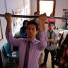 THE MINDY PROJECT: Jeremy (Ed Weeks, C) competes in a pull-up contest in the &quot;Danny's Friend&quot; episode of THE MINDY PROJECT airing Tuesday, March 19 (9:30-10:00 PM ET/PT) on FOX. Also pictured L-R: Mindy Kaling, Ike Barinholtz, Chris Messina, Beth Grant and Zoe Jarman. &#xa9;2013 Fox Broadcasting Co. Cr: Jordin Althaus/FOX