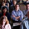 THE MINDY PROJECT: MIndy (Mindy Kaling, L), Danny (Chris Messina, C) and Jeremy (Ed Weeks, R) attend a medical conference in the all-new &quot;Santa Fe&quot; episode of THE MINDY PROJECT airing Tuesday, April 9 (9:30-10:00 PM ET/PT) on FOX. &#xa9;2013 Fox Broadcasting Co. Cr: Jordin Althaus/FOX