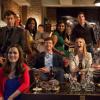 THE MINDY PROJECT: The gang watches a funny video in the all-new &quot;Take Me With You&quot; season finale episode of THE MINDY PROJECT airing Tuesday, May 14 (9:30-10:00 PM ET/PT) on FOX. &#xa9;2013 Fox Broadcasting Co. Cr: Jennifer Clasen/FOX. Pictured L-R: Mark Duplass, Zoe Jarman, Xosha Roquemore, Anders Holm, Mindy Kaling, Mary Grill, Chris Messina, Ike Barinholtz, Beth Grant and B.J. Novak.