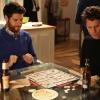 THE MINDY PROJECT: Peter (Adam Pally, L) and Cliff (guest star Glenn Howerton, R) hang at Mindy's apartment in the &quot;You've Got Sext&quot; episode of THE MINDY PROJECT airing Tuesday, Nov. 12 (9:30-10:00 PM ET/PT) on FOX. &#xa9;2013 Fox Broadcasting Co. Cr: Beth Dubber/FOX