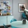 THE MINDY PROJECT:  Morgan (Ike Barinholtz, L) and Peter (Adam Pally, R) try to chase an owl out of the office in the &quot;Danny C is my Personal Trainer&quot; episode of THE MINDY PROJECT airing Tuesday, Jan. 7 (9:30-10:00 PM ET/PT) on FOX. &#xa9;2013 Fox Broadcasting Co. Cr:  Beth Dubber/FOX.