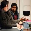 THE MINDY PROJECT:  Mindy (Mindy Kaling, R) asks Danny (Chris Messina, L) for help writing an important letter in the &quot;The Desert&quot; episode of THE MINDY PROJECT airing Tuesday, Jan. 21 (9:30-10:00 PM ET/PT) on FOX.  &#xa9;2013 Fox Broadcasting Co.  Cr:  Jordin Althaus/FOX