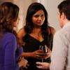 THE MINDY PROJECT: Brooke (guest star Jenna Dewan-Tatum, L) shakes things up between Mindy (Mindy Kaling, C) and Danny (Chris Messina, R) in the in Part One of the special one-hour &quot;Be Cool/Girl Crush&quot; episode of THE MINDY PROJECT airing at a special time Tuesday, April 8 (9:00-10:00 PM ET/PT) on FOX.&#xa9;2014 Fox Broadcasting Co. Cr: Jordin Althaus/FOX