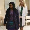 THE MINDY PROJECT:  Mindy (Mindy Kaling, L) meets a high-profile doctor (guest star Anna Gunn, R) in Part Two of the special one-hour "Be Cool/Girl Crush" episode of THE MINDY PROJECT airing at a special time Tuesday, April 8 (9:00-10:00 PM ET/PT) on FOX. ©2014 Fox Broadcasting Co. Cr: Jordin Althaus/FOX