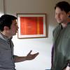 THE MINDY PROJECT: Danny (Chris Messina, L) is shocked to discover that Morgan (Ike Barinholtz, R) is on to his scheme in the &quot;Danny and Mindy&quot; Season Finale episode of THE MINDY PROJECT airing Tuesday, May 6 (9:30-10:00 PM ET/PT) on FOX. &#xa9;2014 Fox Broadcasting Co. Cr: Jordin Althaus/FOX