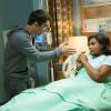 THE MINDY PROJECT:  Mindy (Mindy Kaling, R) and Danny (Chris Messina, L) discuss their relationship after she has a small accident and ends up in the hospital in the "I Slipped"  episode of THE MINDY PROJECT airing Tuesday, Oct. 7 (9:30-10:00 PM ET/PT) on FOX.  ©2014 Fox Broadcasting Co.  Cr:  Isabella Vosmikova/FOX